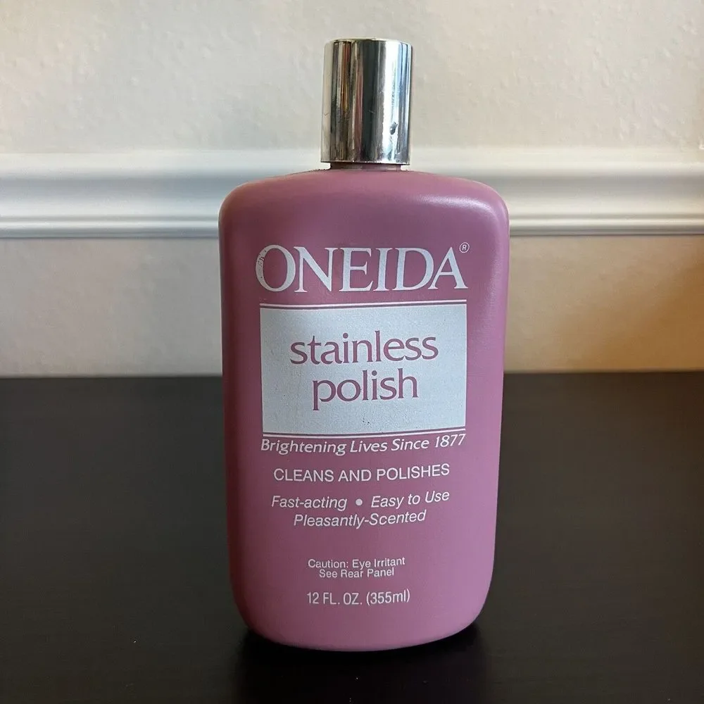 Oneida Stainless POLISH & Cleaner‎ 12oz Cleans Shines Stainless Discontinued 90%